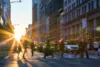 © Kapsch TrafficCom People crossing the street in Manhattan New York City