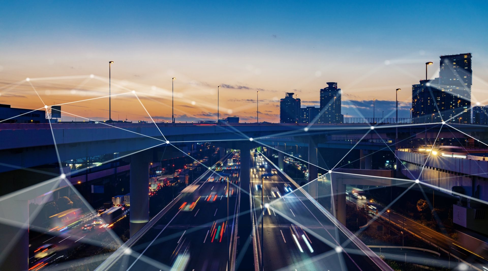 Smart city and communication network concept. 5G. LPWA (Low Power Wide Area). Wi (KTC4995)