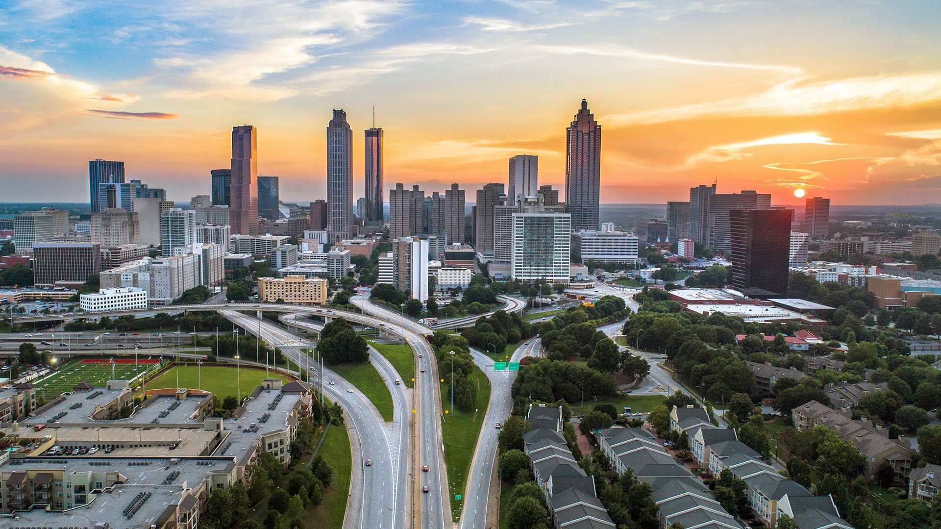 Atlanta Skyline, GA-USA