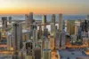 Shariqah (UAE) at sunset
